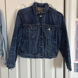 American Eagle Dark Wash Jean Jacket